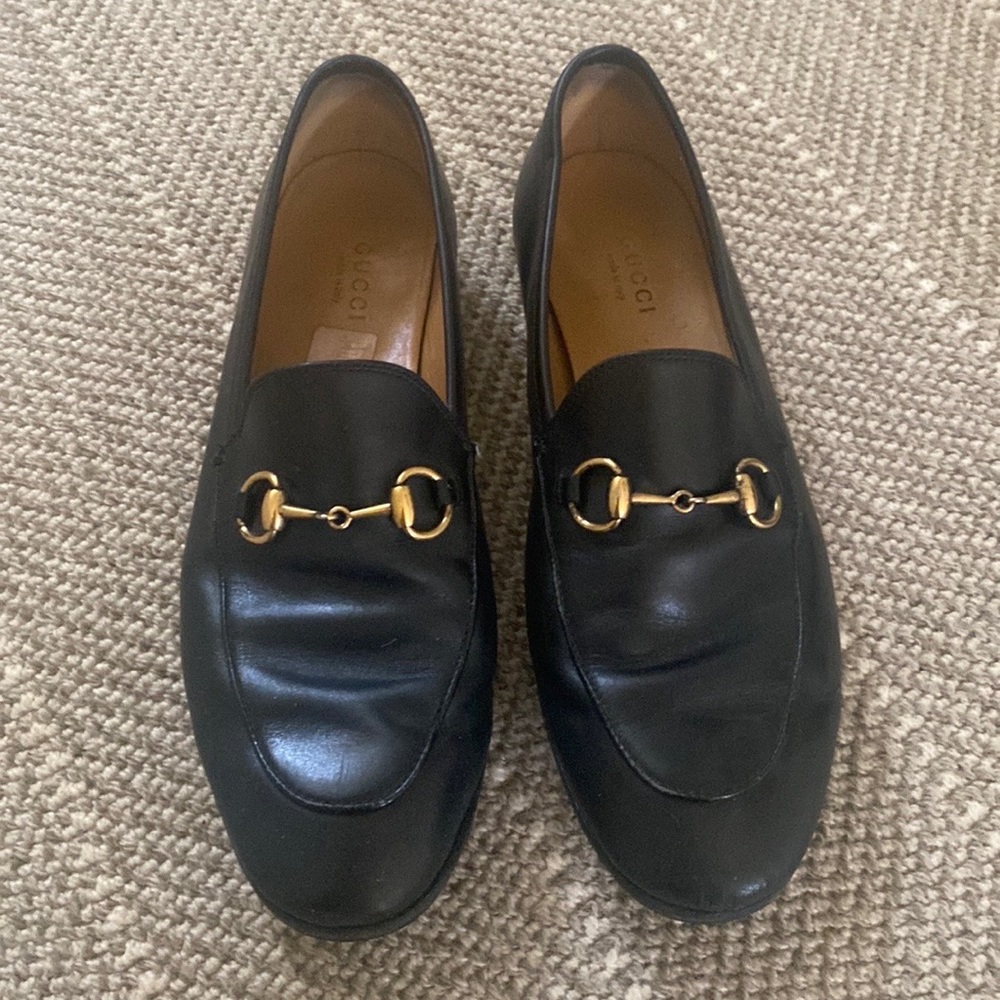 Gucci Jordaan Leather Loafer